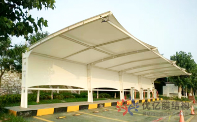 记住四点选购膜结构车棚不踩坑